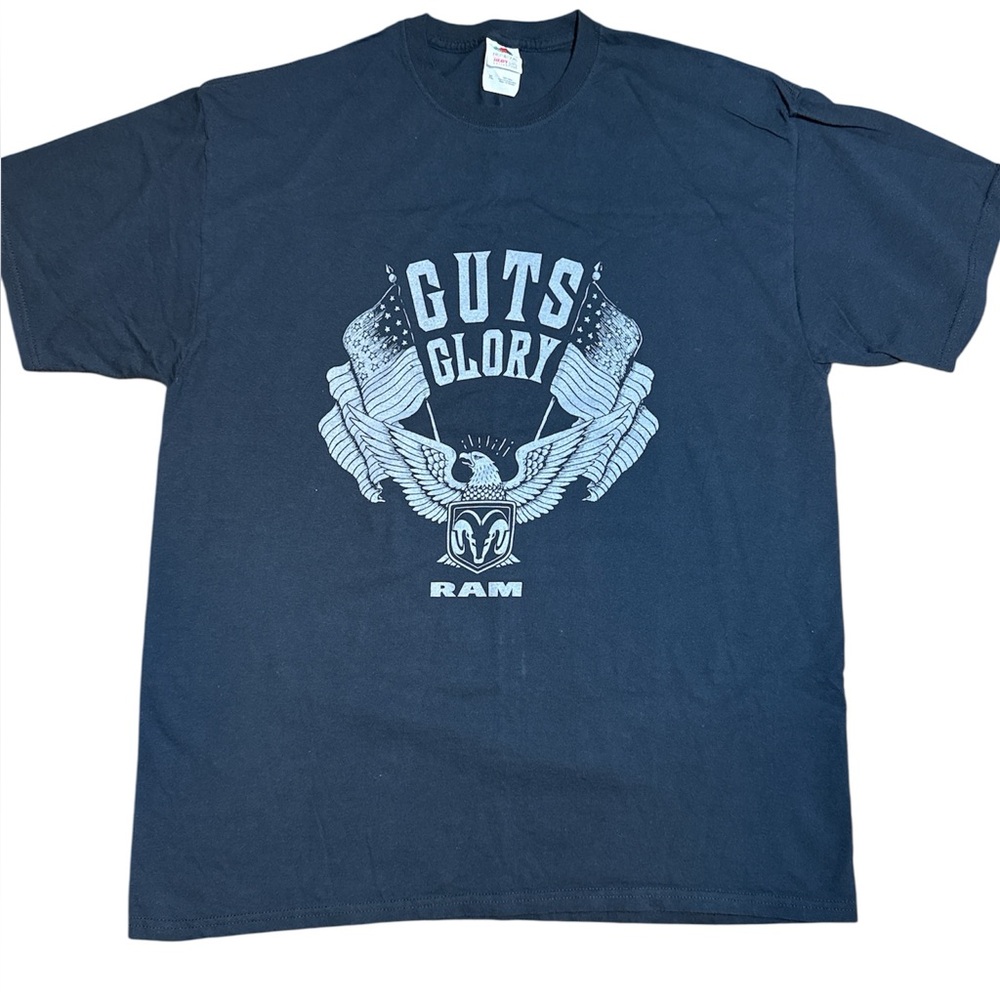 Dodge Ram Guts & Glory Black T-shirt Sz XL